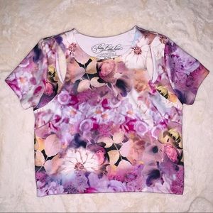 Floral crop top